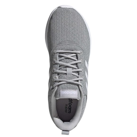 Gray adidas Ladies' QT Racer 2.0 Sneaker - Picture 6 of 9